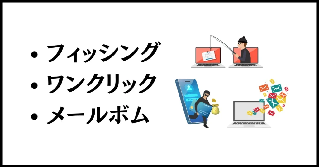 迷惑メールの手口と理由